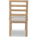 Modus Furniture Dorsey Ladder Back Dining Chair in Granola and Ricotta 655450490637 NSPV64 Image 4