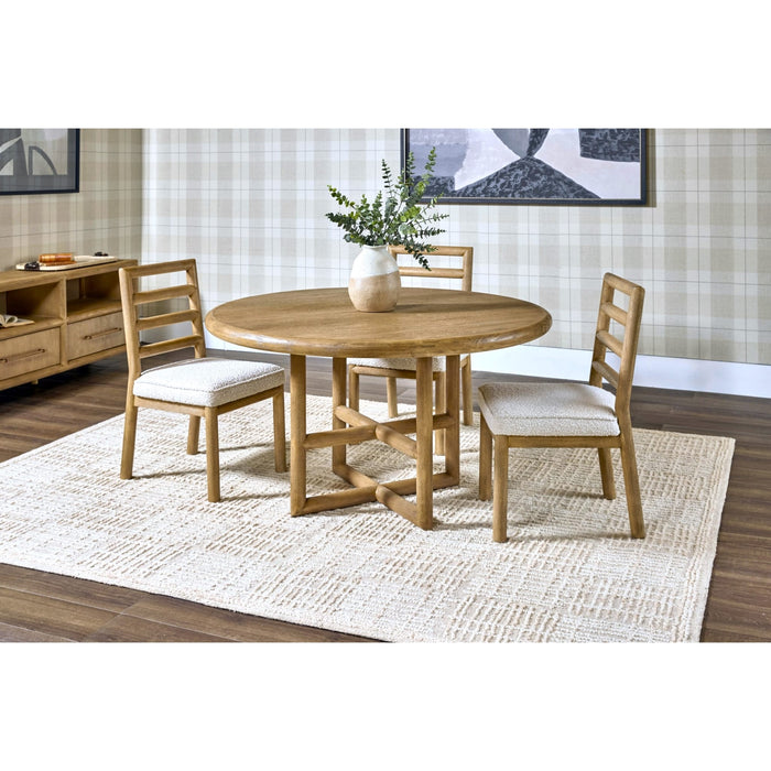 Modus Furniture Dorsey Ladder Back Dining Chair in Granola and Ricotta 655450490637 NSPV64 Image 5