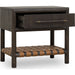 Modus Furniture Dorsey One Drawer USB charging Nightstand in Basalt Grey 655450430039 NSU581 Image 3