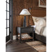 Modus Furniture Dorsey One Drawer USB charging Nightstand in Basalt Grey 655450430039 NSU581 Main Image