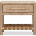 Modus Furniture Dorsey One Drawer USB charging Nightstand in Granola 655450421419 NSPV81 Image 3