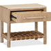 Modus Furniture Dorsey One Drawer USB charging Nightstand in Granola 655450421419 NSPV81 Image 4