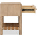 Modus Furniture Dorsey One Drawer USB charging Nightstand in Granola 655450421419 NSPV81 Image 5