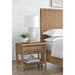 Modus Furniture Dorsey One Drawer USB charging Nightstand in Granola 655450421419 NSPV81 Main Image