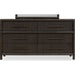 Modus Furniture Dorsey Six Drawer Dresser in Basalt Grey 655450430053 NSU582 Image 3