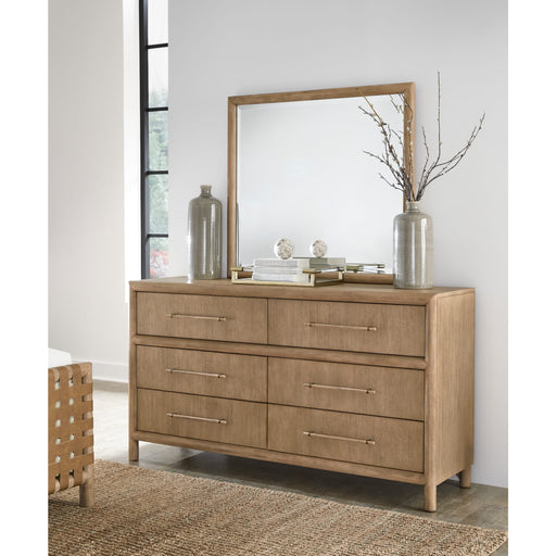 Modus Furniture Dorsey Six Drawer Dresser in Granola 655450421433 NSPV82 Image 1