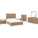 Modus Furniture Dorsey Six Drawer Dresser in Granola 655450421433 NSPV82 Image 7