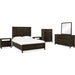 Modus Furniture Dorsey Solid Wood and Glass Mirror in Basalt Grey 655450430060 NSU583 Image 7