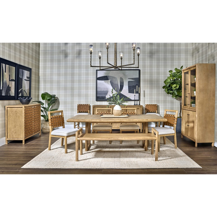 Modus Furniture Dorsey Strg Cabinet  Granola 655450490477 NSPV27 Image 6