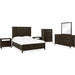 Modus Furniture Dorsey Two Drawer USB charging Nightstand in Basalt Grey 655450430046 NSU581B Image 4