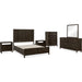 Modus Furniture Dorsey Two Drawer USB charging Nightstand in Basalt Grey 655450430046 NSU581B Image 5