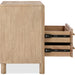 Modus Furniture Dorsey Two Drawer USB charging Nightstand in Granola 655450421426 NSPV81B Image 4