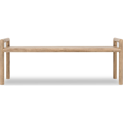 Modus Furniture Dorsey Wood Bench  Granola 655450490644 NSPV65 Image 1