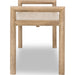 Modus Furniture Dorsey Wood Bench  Granola 655450490644 NSPV65 Image 3