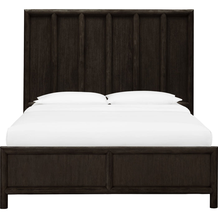 Modus Furniture Dorsey Wooden Panel Bed in Basalt Grey  NSU5H  Image 2