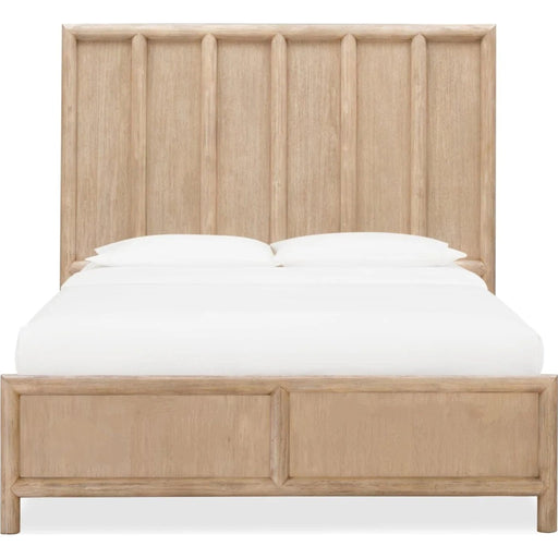 Modus Furniture Dorsey Wooden Panel Bed in Granola  NSPVH  Image 1