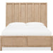 Modus Furniture Dorsey Wooden Panel Bed in Granola  NSPVH  Image 1