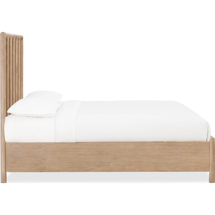 Modus Furniture Dorsey Wooden Panel Bed in Granola  NSPVH  Image 2