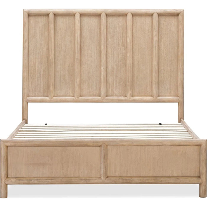 Modus Furniture Dorsey Wooden Panel Bed in Granola  NSPVH  Image 4