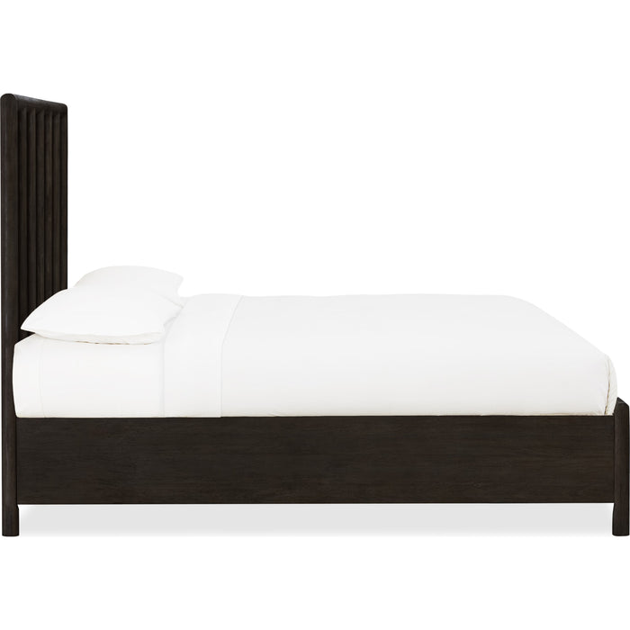Modus Furniture Dorsey Wooden Two Drawer Storage Bed in Basalt Grey  NSU5J  Image 3