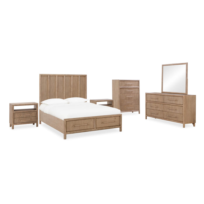 Modus Dorsey Wooden Two Drawer Storage Bed in GranolaImage 14