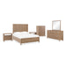 Modus Dorsey Wooden Two Drawer Storage Bed in Granola Image 14