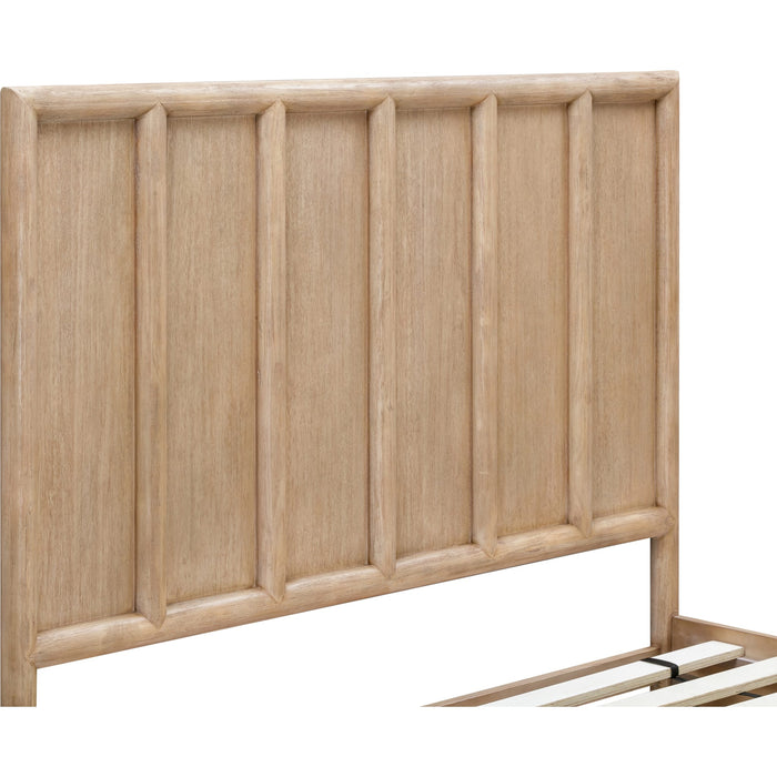 Modus Furniture Dorsey Wooden Two Drawer Storage Bed in Granola  NSPVJ  Image 11