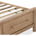 Modus Furniture Dorsey Wooden Two Drawer Storage Bed in Granola  NSPVJ  Image 12