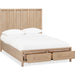 Modus Furniture Dorsey Wooden Two Drawer Storage Bed in Granola  NSPVJ  Image 5
