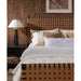 Modus Furniture Dorsey Woven Panel Bed in Basalt Grey and Ginger  NSU5K  Image 1