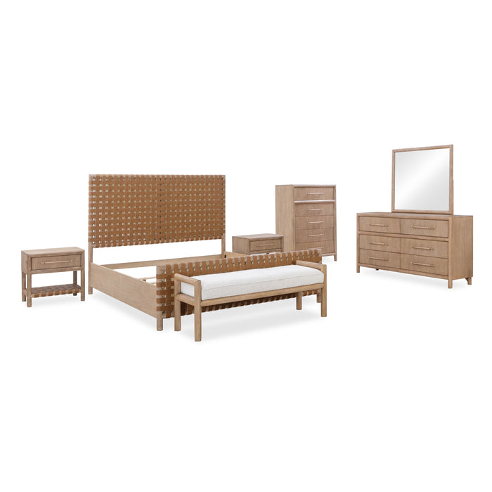 Modus Dorsey Woven Panel Bed in Granola and GingerImage 10