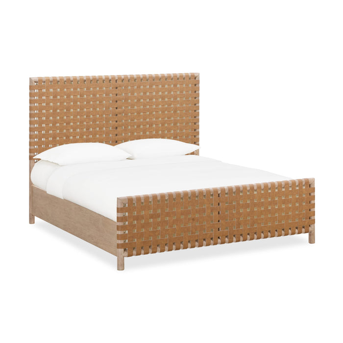 Modus Dorsey Woven Panel Bed in Granola and GingerImage 2