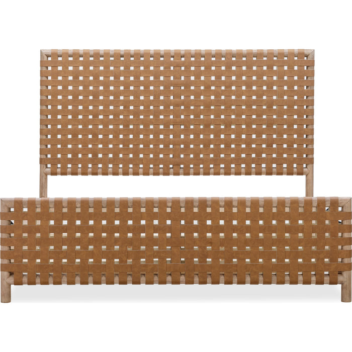 Modus Furniture Dorsey Woven Panel Bed in Granola and Ginger  NSPVK  Image 6