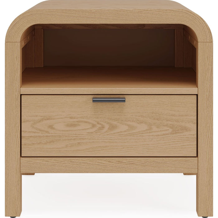 Modus Furniture Drake 1 Drw NS WUSB  Timber 655450499722 NKZY81B Image 2