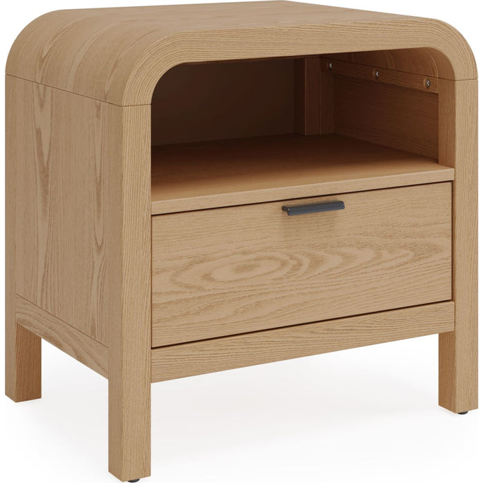 Modus Furniture Drake 1 Drw NS WUSB  Timber 655450499722 NKZY81B Image 3