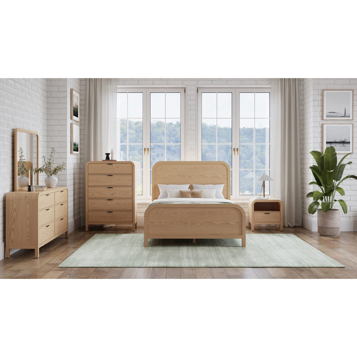 Modus Furniture Drake 1 Drw NS WUSB  Timber 655450499722 NKZY81B Image 6