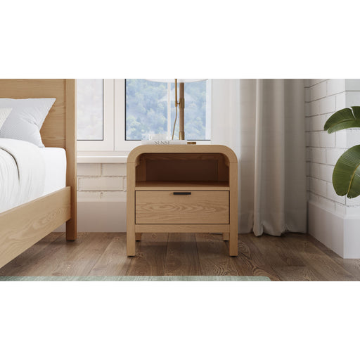 Modus Furniture Drake 1 Drw NS WUSB  Timber 655450499722 NKZY81B Main Image