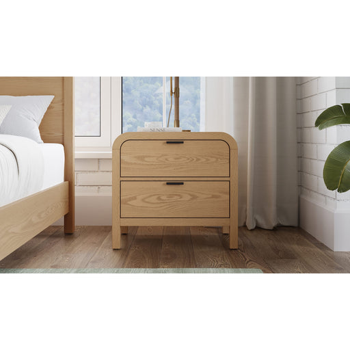Modus Furniture Drake 2 Drw Nightstand WUSB  Timber 655450499715 NKZY81 Image 2