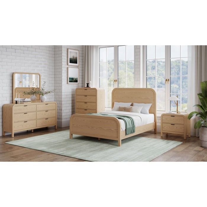 Modus Furniture Drake 2 Drw Nightstand WUSB  Timber 655450499715 NKZY81 Image 6