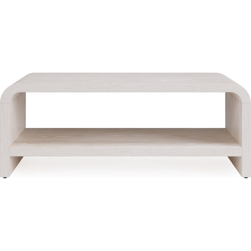Modus Furniture Drake Ash Wood Coffee Table in Sugar 655450455452 NKNF21 Image 1