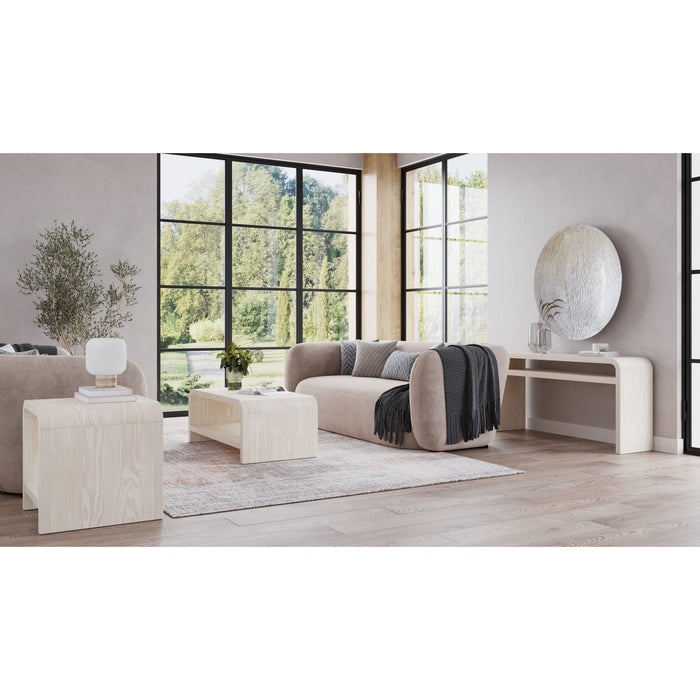 Modus Furniture Drake Ash Wood Coffee Table in Sugar 655450455452 NKNF21 Image 4