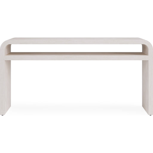 Modus Furniture Drake Ash Wood Console Table in Sugar 655450455476 NKNF23 Image 1