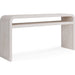 Modus Furniture Drake Ash Wood Console Table in Sugar 655450455476 NKNF23 Image 2