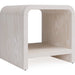 Modus Furniture Drake Ash Wood Side Table in Sugar 655450455469 NKNF22 Image 2