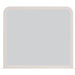 Modus Furniture Drake Beveled Glass Wall or Dresser Mirror in Sugar 655450401633 NKNF83 Image 2