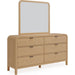 Modus Furniture Drake Dresser Mirror  Timber 655450499746 NKZY83 Image 6