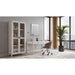 Modus Furniture Drake Glass Door Wooden Bookcase in Sugar 655450455490 NKNF19 Image 4