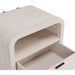 Modus Furniture Drake One Drawer One Shelf USB Charging Nightstand in Sugar 655450401619 NKNF81B Image 3