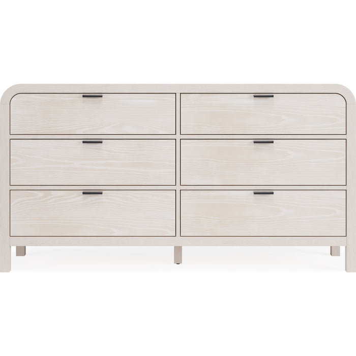 Modus Furniture Drake Six Drawer Dresser in Sugar 655450401626 NKNF82 Image 2