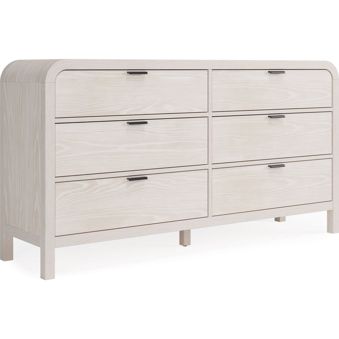 Modus Furniture Drake Six Drawer Dresser in Sugar 655450401626 NKNF82 Image 4